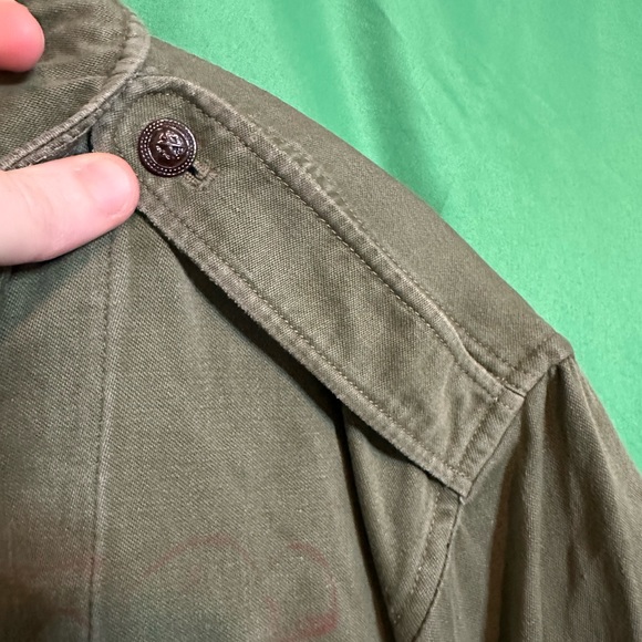 Vintage military x PYER MOSS green embellished jacket - Picture 2 of 10